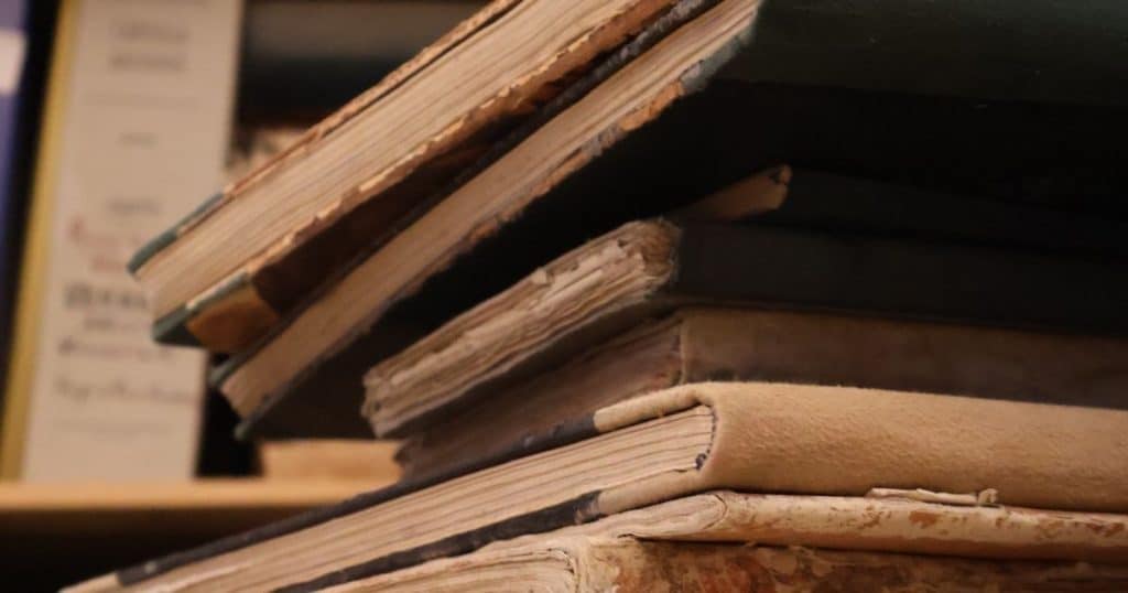 Stacks of parish records. Having a genealogist guide helps know what to look for on an ancestry tour.